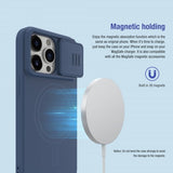 Nillkin iPhone 15 Pro Deksel CamShield Silky MagSafe Lysegrønn