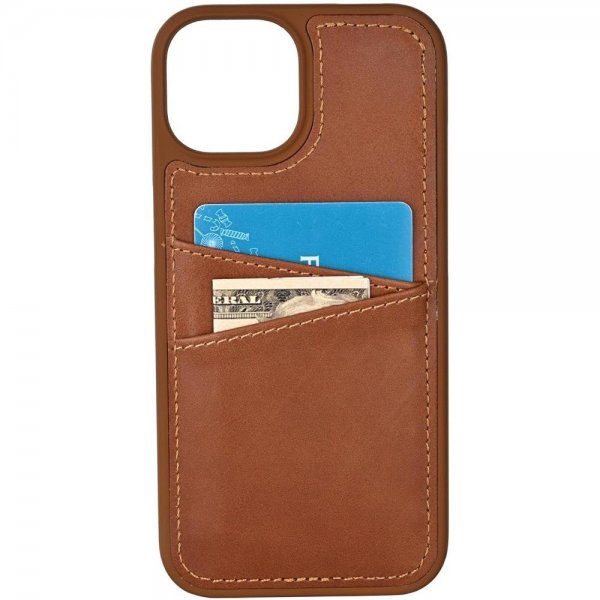 Kavaj iPhone 15 Pro Deksel Chicago Brun