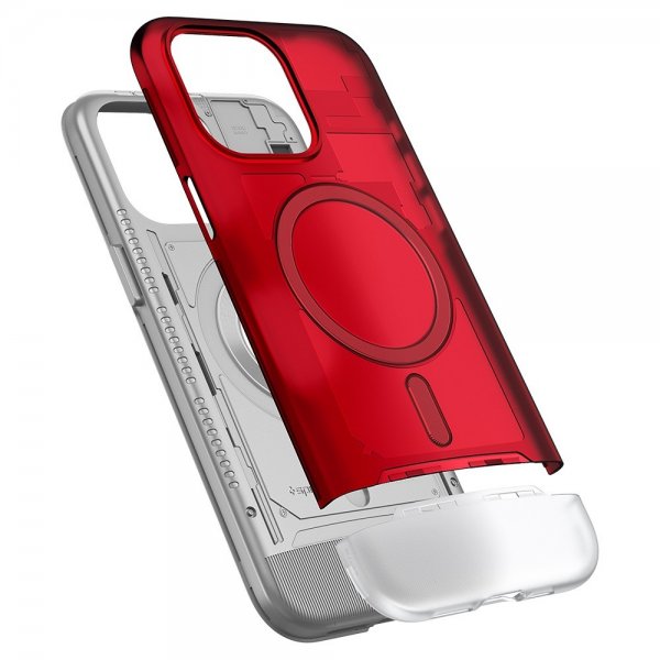 Spigen iPhone 15 Pro Deksel Classic C1 MagFit Ruby