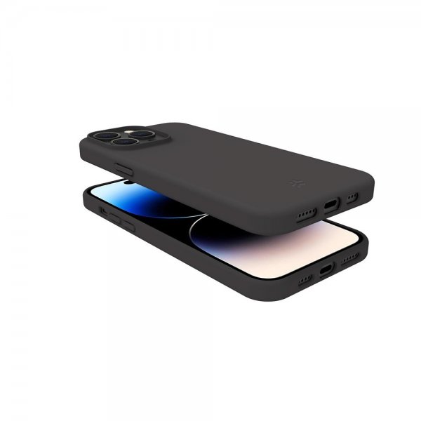 Celly iPhone 15 Pro Deksel CROMO Svart