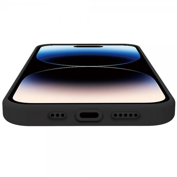 Celly iPhone 15 Pro Deksel CROMOMAG Svart