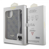 Guess iPhone 15 Pro Deksel Crossbody Cord Brun