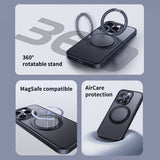 Baseus iPhone 15 Pro Deksel CyberLoop MagSafe Svart