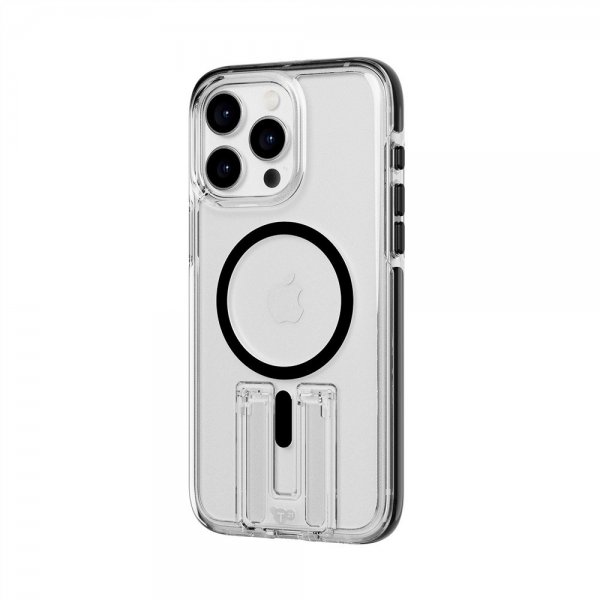 Tech21 iPhone 15 Pro Deksel Evo Crystal Kick MagSafe Clear/Black