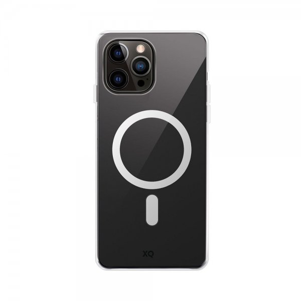Xqisit iPhone 15 Pro Deksel Flex Case MagSafe Transparent