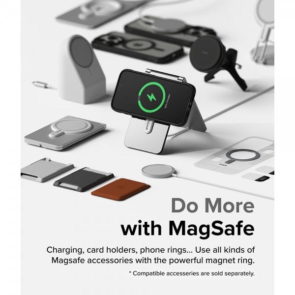 Ringke iPhone 15 Pro Deksel Fusion Bold Magnetic Matte Black