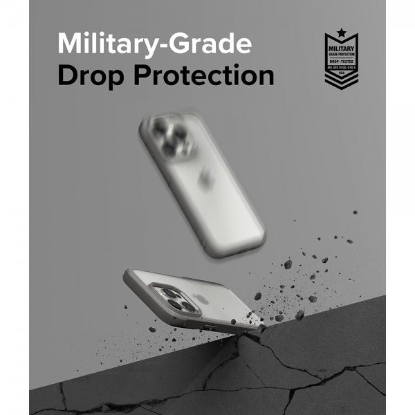 Ringke iPhone 15 Pro Deksel Fusion Bold Matte Gray