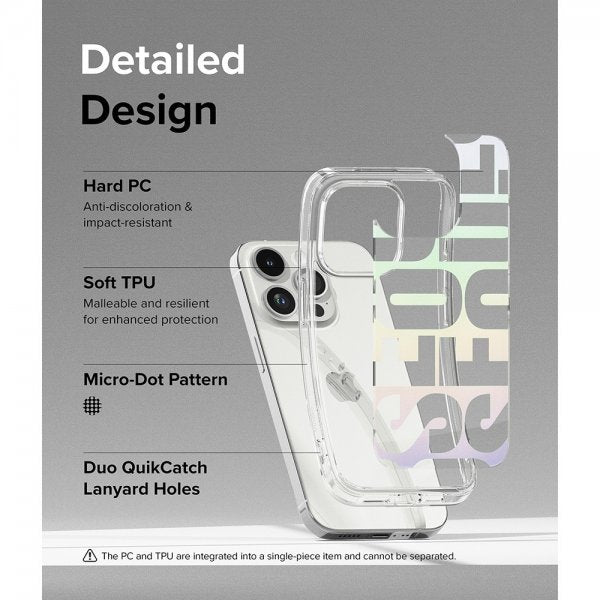 Ringke iPhone 15 Pro Deksel Fusion Design Seoul