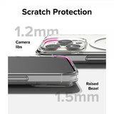 Ringke iPhone 15 Pro Deksel Fusion Magnetic Clear