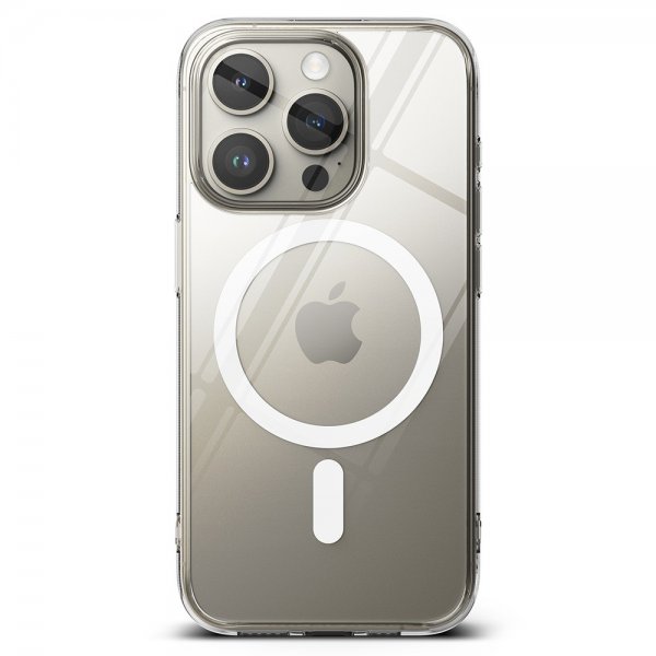 Ringke iPhone 15 Pro Deksel Fusion Magnetic Clear