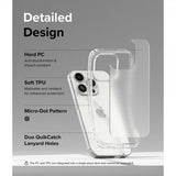 Ringke iPhone 15 Pro Deksel Fusion Matte Clear