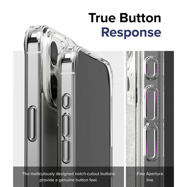 Ringke iPhone 15 Pro Deksel Fusion Matte Clear