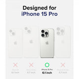 Ringke iPhone 15 Pro Deksel Fusion Matte Clear