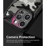 Ringke iPhone 15 Pro Deksel Fusion X Design Camo Black