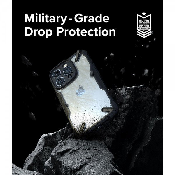 Ringke iPhone 15 Pro Deksel Fusion X Svart