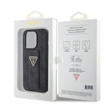 Guess iPhone 15 Pro Deksel Grip Stand Function Svart