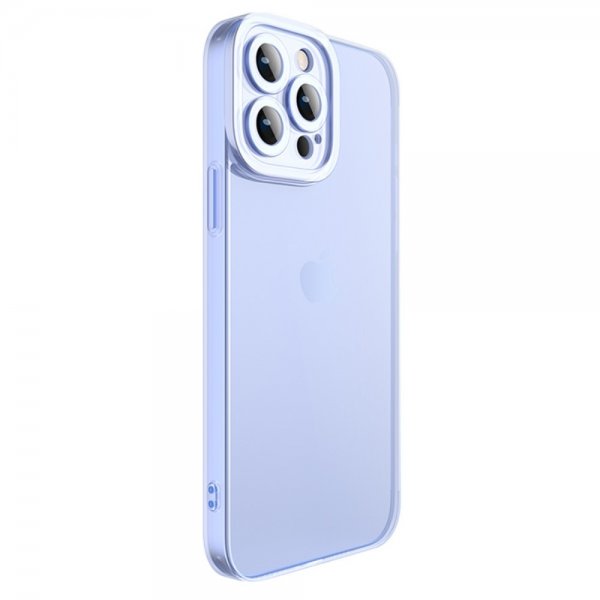 X-Level iPhone 15 Pro Deksel Herdet glass Blå