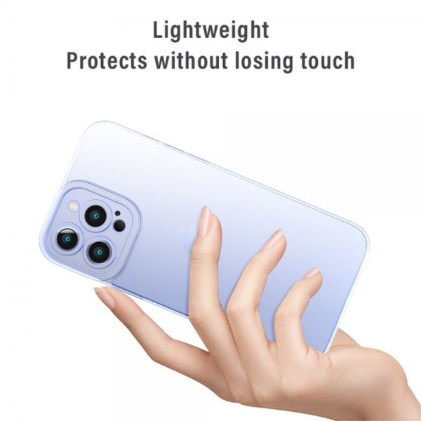 X-Level iPhone 15 Pro Deksel Herdet glass Blå