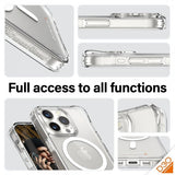 PanzerGlass iPhone 15 Pro Deksel HardCase MagSafe D3O Transparent