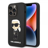 Karl Lagerfeld iPhone 15 Pro Deksel Ikonik NFT Svart