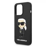 Karl Lagerfeld iPhone 15 Pro Deksel Ikonik NFT Svart