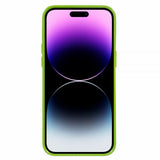 Mercury iPhone 15 Pro Deksel Jelly Glitter Grønn