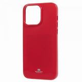 Mercury iPhone 15 Pro Deksel Jelly Glitter Magenta