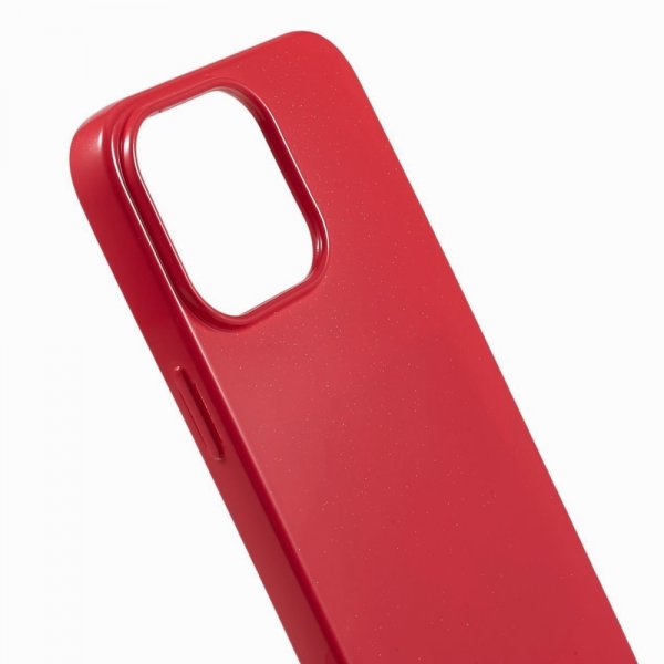 Mercury iPhone 15 Pro Deksel Jelly Glitter Magenta