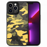 iPhone 15 Pro Deksel Kamuflasje Gul