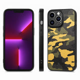 iPhone 15 Pro Deksel Kamuflasje Gul