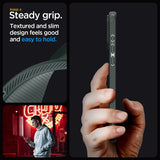 Spigen iPhone 15 Pro Deksel Liquid Air Abyss Green