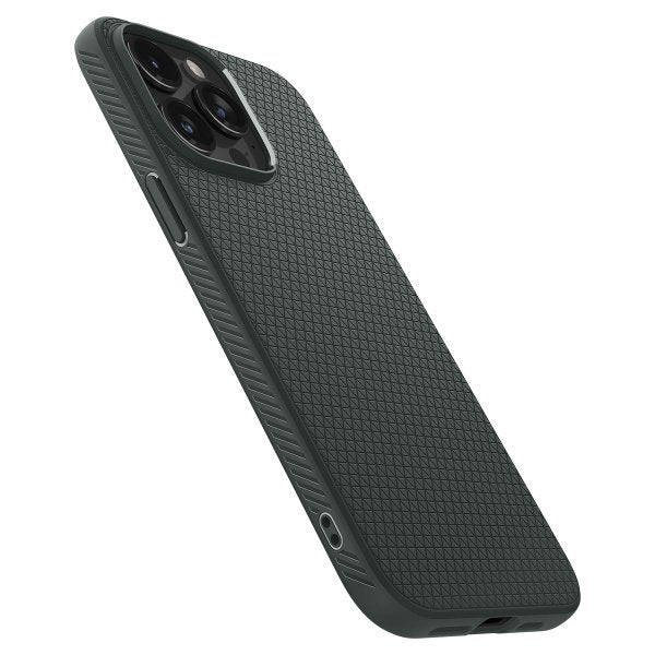 Spigen iPhone 15 Pro Deksel Liquid Air Abyss Green
