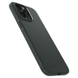 Spigen iPhone 15 Pro Deksel Liquid Air Abyss Green