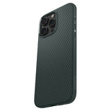 Spigen iPhone 15 Pro Deksel Liquid Air Abyss Green