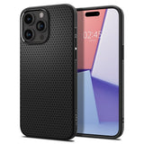 Spigen iPhone 15 Pro Deksel Liquid Air Matte Black