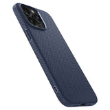Spigen iPhone 15 Pro Deksel Liquid Air Navy Blue