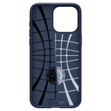 Spigen iPhone 15 Pro Deksel Liquid Air Navy Blue