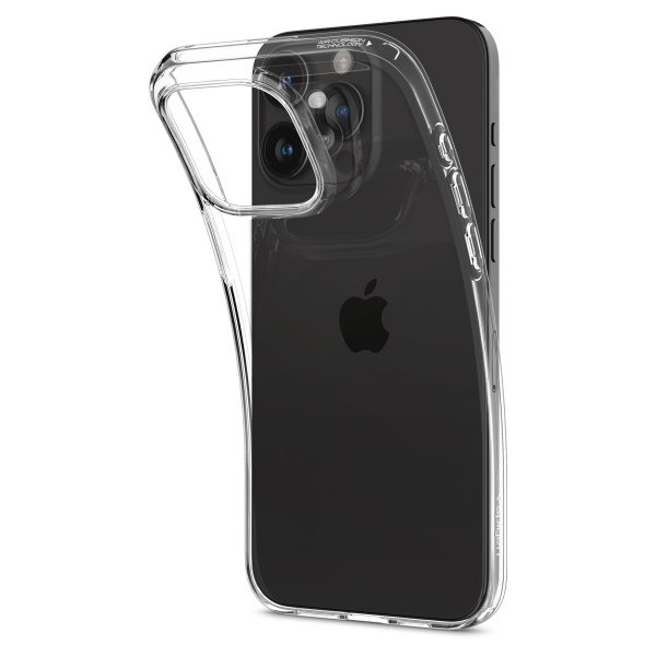 Spigen iPhone 15 Pro Deksel Liquid Crystal Crystal Clear