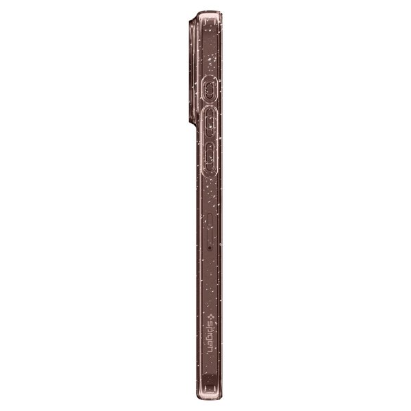 Spigen iPhone 15 Pro Deksel Liquid Crystal Glitter Rose Quartz
