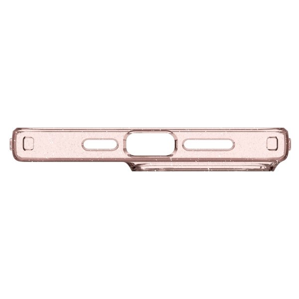 Spigen iPhone 15 Pro Deksel Liquid Crystal Glitter Rose Quartz