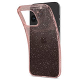 Spigen iPhone 15 Pro Deksel Liquid Crystal Glitter Rose Quartz
