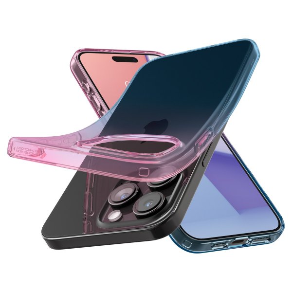 Spigen iPhone 15 Pro Deksel Liquid Crystal Gradation