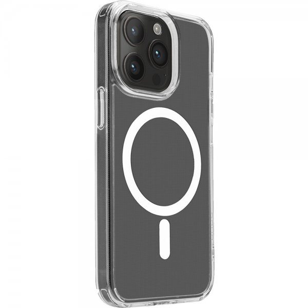 Puro iPhone 15 Pro Deksel LITE MAG Transparent