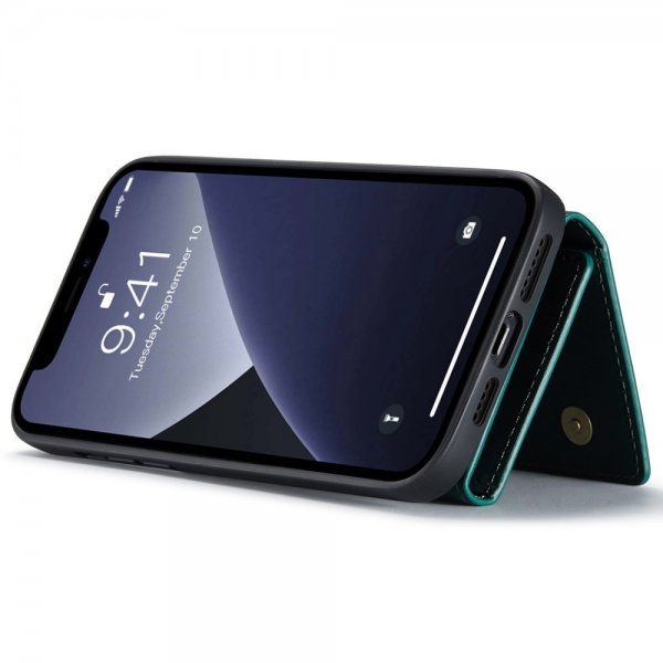 Dg.Ming iPhone 15 Pro Deksel M1 Series Avtakbart Kortholder Grønn