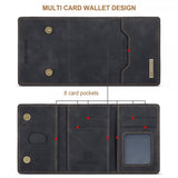 Dg.Ming iPhone 15 Pro Deksel M2 Series Avtakbart Kortholder Svart