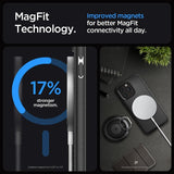 Spigen iPhone 15 Pro Deksel Mag Armor MagFit Matte Black
