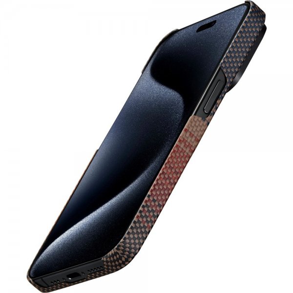 Pitaka iPhone 15 Pro Deksel MagEZ Case 5 Sunset