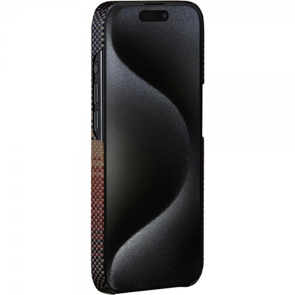 Pitaka iPhone 15 Pro Deksel MagEZ Case 5 Sunset