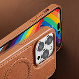 X-Level iPhone 15 Pro Deksel MagSafe Denim Jacket Blå