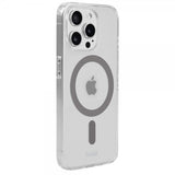 holdit iPhone 15 Pro Deksel MagSafe Case Space Gray Transparent